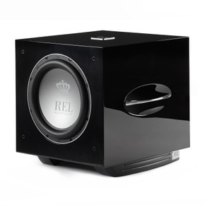 REL Acoustics S/812 12 Inch Powered Subwoofer - Gloss Black