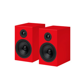 Pro-Ject Speaker Box 5 Bookshelf Speakers - Gloss Red - Pair