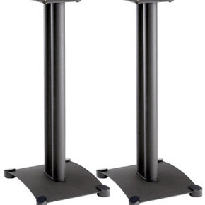 Sanus Steel Foundations Mark IV Speaker Stands - 26-Inch - Black - Pair