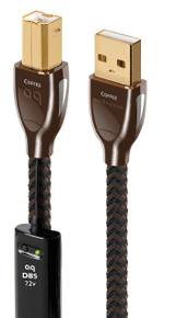 AudioQuest Coffee USB Cable - USB-A to USB-B - 0.75 Meter