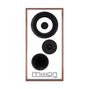 Mission M700 Bookshelf Speakers with Stands - Walnut - Pair