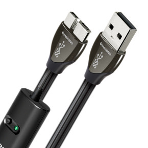 AudioQuest Diamond USB 3.0 Cable - USB-A to Micro-B-3.0 - 3.0 Meter