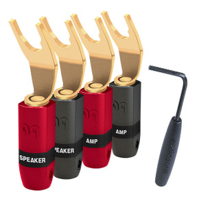 AudioQuest SureGrip 300 Spades - Gold - Set of 4