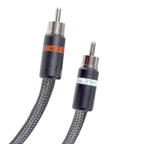 Kimber Kable Hero HB Interconnect Cable - 2.0 Meter - Ultraplate Black RCA's - Single