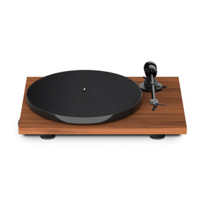 Pro-Ject E1 Turntable - Satin Walnut - Ortofon OM5e