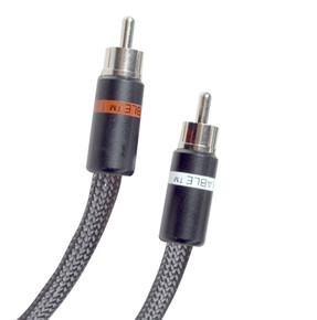 Kimber Kable Hero HB Interconnect Cable - Singles & Pairs - Ultraplate Black RCA's - Various Lengths