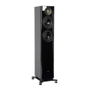 ELAC Solano FS 287 Floorstanding Speaker - Gloss Black - Each