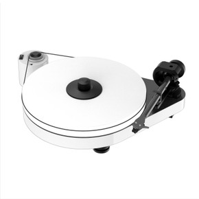 Pro-Ject RPM 5 Carbon Turntable - Gloss White - Sumiko Amethyst