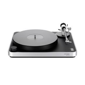 Clearaudio Concept AiR Turntable - Silver - Satisfy Black Tonearm - Concept Concept MC Cartridge