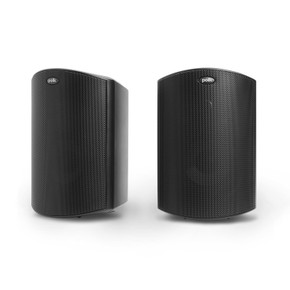 Polk Audio Atrium6 All-Weather Outdoor Speakers - Black - Pair