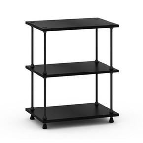 Salamander Archetype 3.0 - 3-Shelf Audio Rack - Black Ash