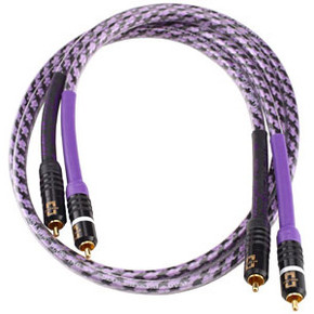 Analysis Plus Solo Crystal Oval Interconnect Cable - 1.0 Meter - RCA to RCA - Pair