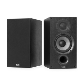 ELAC Debut 2.0 B5.2 Bookshelf Speakers - Black - Pair