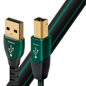 AudioQuest Forest USB Cable - USB-A to USB-B - 0.75 Meter