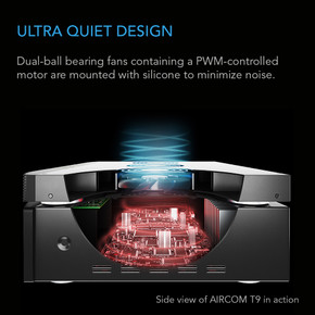 AC Infinity Aircom Quiet Fan System - T9