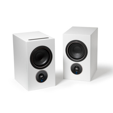 PSB Alpha iQ Streaming Powered Speakers with BluOS - White - Pair