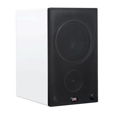 PSB Alpha AM5 Powered Bookshelf Speakers - White - Pair