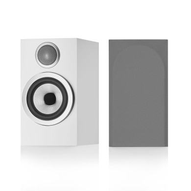 Bowers & Wilkins 707 S3 Bookshelf Speakers - White - Pair