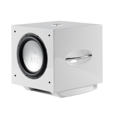 REL Acoustics S/812 12 Inch Powered Subwoofer - Gloss White