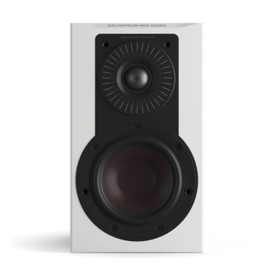 DALI Opticon 1 Mk2 Bookshelf Speakers - White, Pair