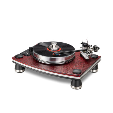 VPI Red Dragon Turntable - Red Leather