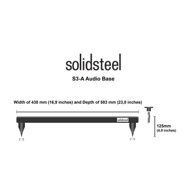 Solidsteel S3-A Amp Stand - Black