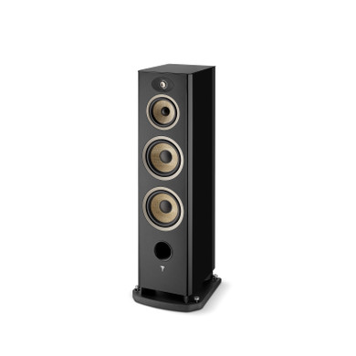 Focal Aria Evo X No. 4 Floorstanding Speaker - Black High Gloss - Each