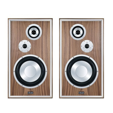 Front view of LEAK Sandwich 250 Loudspeakers - Walnut - Pair