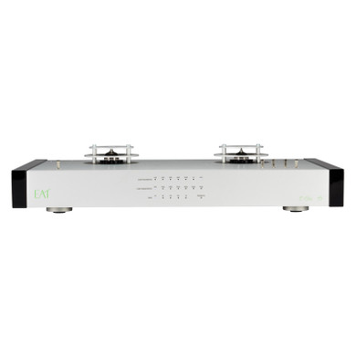 Front of EAT E Glo S Hybrid Tube Phono Preamplifier