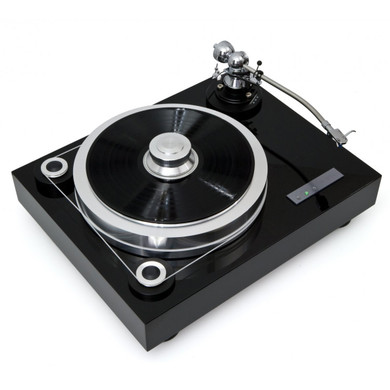Full display of EAT Forte S with C-Note Tonearm