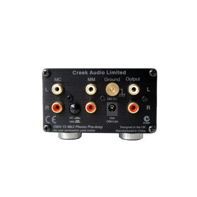 Creek Audio OBH-15Mk2 Phono Preamplifier - Black