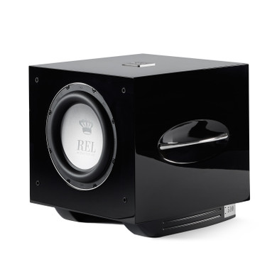 REL Acoustics S/510 10-Inch Powered Subwoofer - Gloss Black