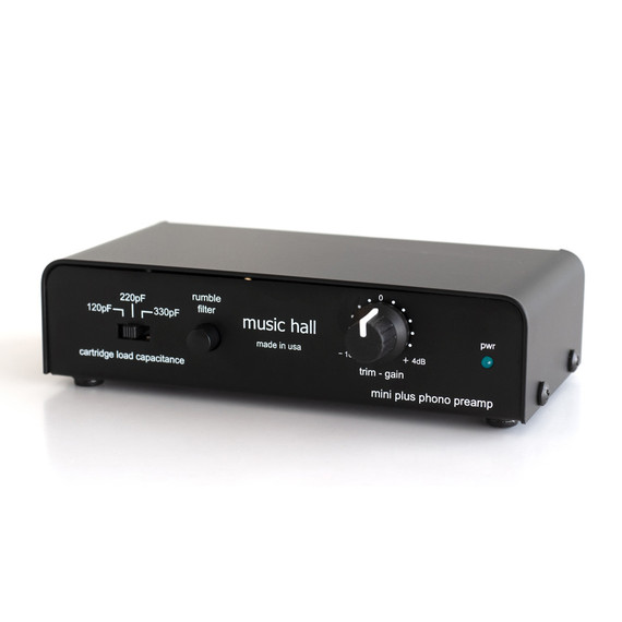 Side of Music Hall Mini Plus MM Phono Preamplifier