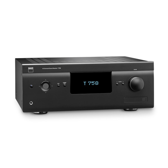Side of NAD T 758 V3i A/V Surround Sound Receiver