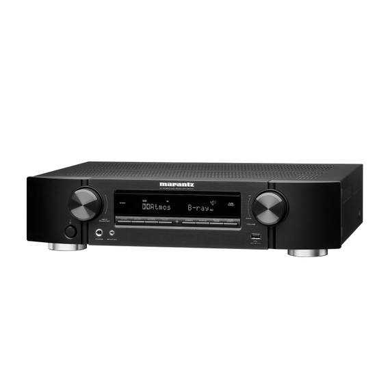 Side of Marantz NR1711 Slim Line Home Theater Receiver