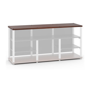 Salamander Synergy Triple Top or Bottom Replacement Panel - Walnut