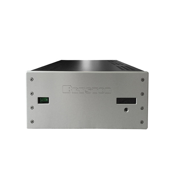 Front of Bryston BIT20 AVR Isolation Transformer - Silver - 17 Inch Faceplate - 10-Outlet