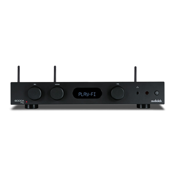 audiolab 6000A Play Integrated Stereo Amplifier - Black