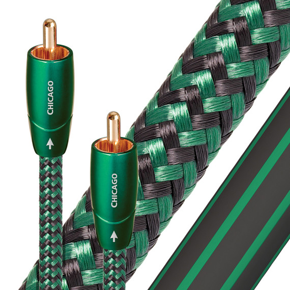 AudioQuest Chicago Interconnect Cable - 2.0 Meter - RCA to RCA - Single