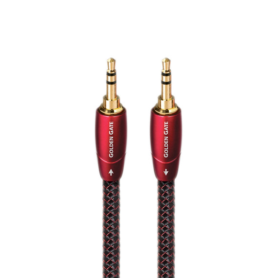 AudioQuest Golden Gate Interconnect Cable - 20.0 Meter - 3.5mm to 3.5mm