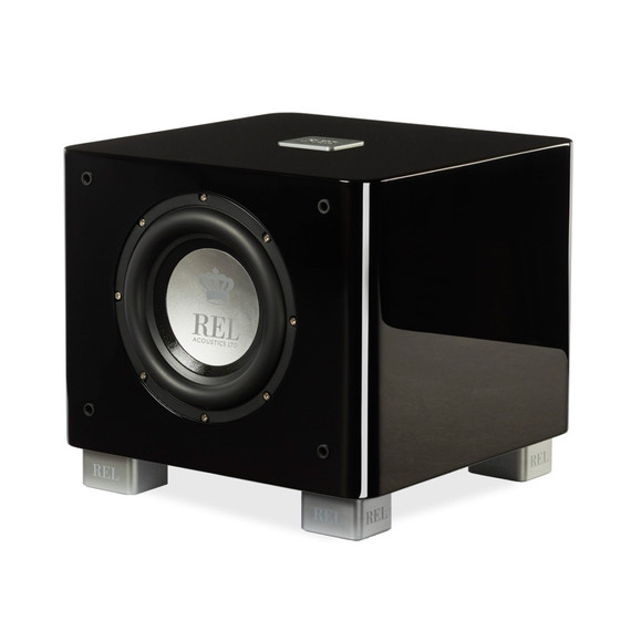 Left side of REL Acoustics T/7x Powered Subwoofer