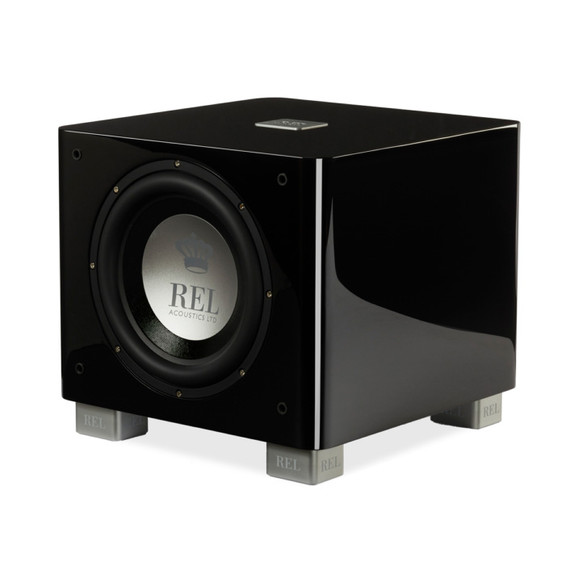 Side of REL Acoustics T/9x Powered Subwoofer