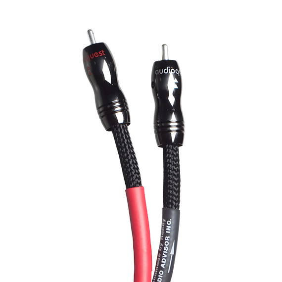 AudioQuest Black Mamba II Premium Audio Interconnect - RCA - 0.5 Meter - Single