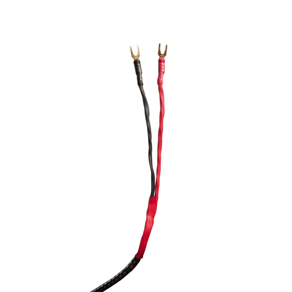 AudioQuest Type 8 Speaker Cable - PREMIUM No Frills Termination - 20 Foot Pair - Spades to Spades