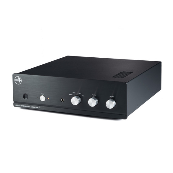 Rogue Audio Sphinx v3 Integrated Amplifier - Black - Clear Plastic Remote