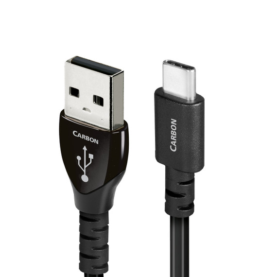 AudioQuest Carbon USB Cable - USB-A to USB-C - 0.75 Meter