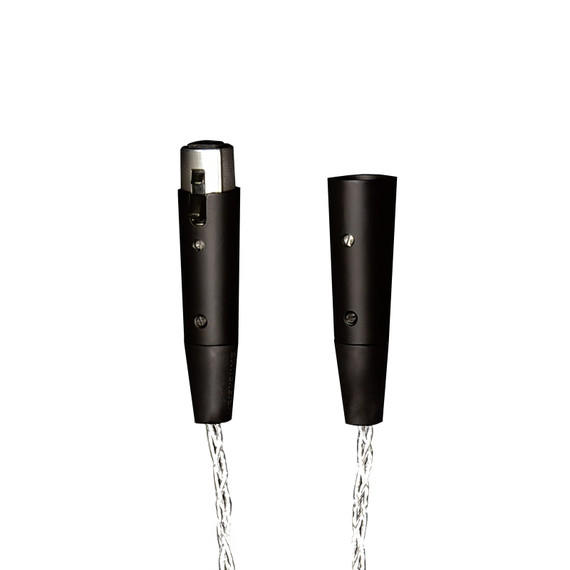 Kimber Kable KCAGDL Silver Digital Coaxial Cable -  1.0 Meter - Single - XLR to XLR