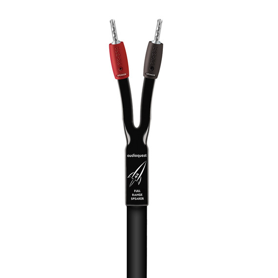 AudioQuest Rocket 44 Speaker Cable - 20 Foot - Bi-Wire - BFA Banana to BFA Banana - Single