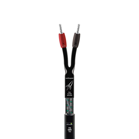 AudioQuest Rocket 88 Speaker Cable - 4 Foot - Bi-Wire - Banana to Banana - Single
