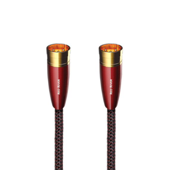 AudioQuest Red River Interconnect Cable - 5.0 Meter - XLR to XLR - Pair